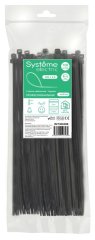 Стяжка кабельная нейлоновая 300х4.8 Чёрная (100шт) в пакете с замком ЗИП-ЛОК IMT300 Systeme Electric