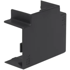 ELECOR Угол Т-образный КМТ 40х25 черный (4шт/компл) IEK EL-KK10D-T-040-025-K02
