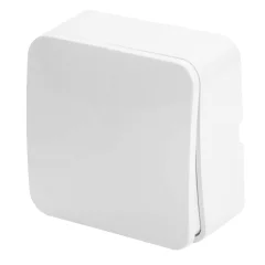 Выключатель открытой установки 1-клавишный, , MSW10-10-01, ABS- пластик, 250В, 10А, IP20, сер STEKKE