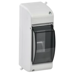 KREPTA 3 Корпус пластиковый КМПн 2/2 IP30 белый IEK MKP42-N-02-30-20