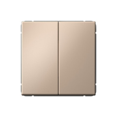 ARTGALLERY 2-клавишный ВЫКЛЮЧАТЕЛЬ, сх.5, 10АХ, механизм, ПЕСОЧНЫЙ Systeme Electric GAL001251