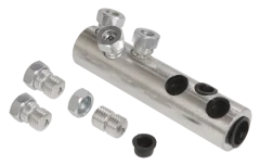 Алюм. механич. гильза со срывными болтами АМГ 25-95 IEK UZA-29-S25-S95-35