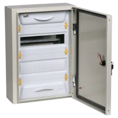 UNIVERSAL Корпус металлический ЩРн-24з-1 IP54 IEK mkm11-n-24-54-z-u