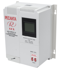 Стабилизатор напряжения серии LUX РЕСАНТА АСН-3000Н/1-Ц Ресанта 63/6/21