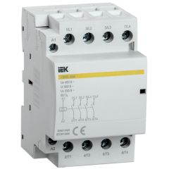 Контактор модульный КМ40-40М AC/DC IEK MKK21-40-40