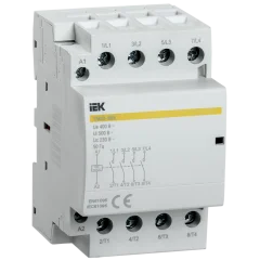 Контактор модульный КМ40-40М AC/DC IEK MKK21-40-40