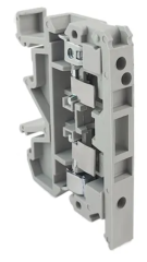 Клемма винтовая JXB-4/35RD для плавких вставок 5х20 серая EKF plc-jxb-4/35RD-gy