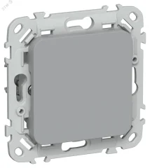 FLITE Заглушка с суппортом ЗГ-ФлС серый IEK FI-PL10-K03