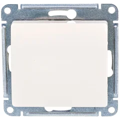 GLOSSA 1-клавишный ВЫКЛЮЧАТЕЛЬ, сх.1, 10АХ, механизм, БЕЖЕВЫЙ Systeme Electric GSL000211