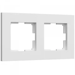 Рамка на 2 поста Slab (белый матовый) W0022961 Werkel a062795