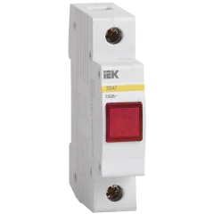 Сигнальная лампа ЛС-47 (красная) (неон) IEK MLS10-230-K04