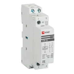 Контактор модульный КМ 20А 2NО (1 мод.) PROxima EKF km-1-20-20