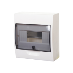 Щит настен. 8 мод. (200х184х94) IP40 с прозрачной дверцей City9 Systeme Electric EZ9E108S2SRU