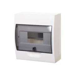 Щит настен. 8 мод. (200х184х94) IP40 с прозрачной дверцей City9 Systeme Electric EZ9E108S2SRU