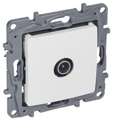 Etika Белый Розетка TV Звезда Legrand 672251