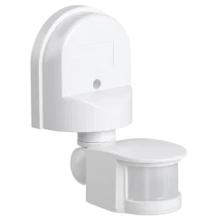 Датчик движения ДД 008 белый, макс. нагрузка 1100Вт, угол обзора 180град., дальность 12м, IP44, IEK 