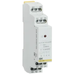 Реле промежут. OIR 3 конт. 8А 12В AC/DC IEK OIR-308-ACDC12V