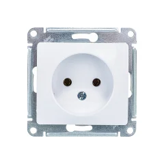 GLOSSA РОЗЕТКА без заземления, 16А, механизм, БЕЛЫЙ Systeme Electric GSL000141