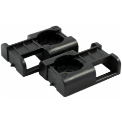 Площадка под стяжку для прямого монтажа черная [упак.100шт] Промрукав PR13.0342