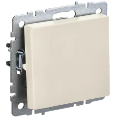 BRITE Выключ. 1-кл. перекр. 10А ВС10-1-3-БрКр беж. IEK BR-V13-0-10-K10