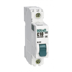 Авт. выкл. 1Р 10А х-ка C ВА-101 4,5кА DEKraft 11053DEK