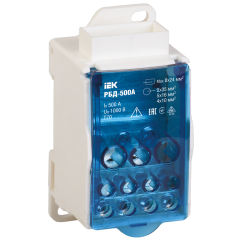 Распределительный блок на DIN-рейку РБД-500А IEK RBD-500