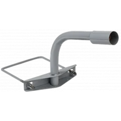 Кронштейн КНО-1 D=48 L=350 на опору 1 хомут серый IEK LDKU0D-CR-48-0350-11-K03