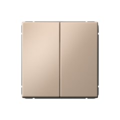 ARTGALLERY 2-клавишный ВЫКЛЮЧАТЕЛЬ КНОПОЧНЫЙ, сх.2, 10А, механизм, ПЕСОЧНЫЙ GAL0012 Systeme Electric