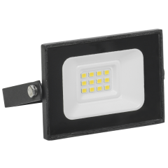 Прожектор СДО 06-10 светодиодный черный IP65 6500K IEK LPDO601-10-65-K02