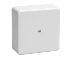 Коробка расп. КМ41216-01 о/п 75х75х28мм белая(6к/6мм2) IEK UKO10-075-075-028-K01