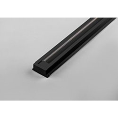 Шинопровод для трековых светильников, черный, 3м, в наборе токоввод, заглушка, крепление, CAB1003 Fe