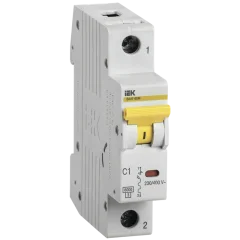 KARAT Авт. выкл. ВА47-60M 1P C 4А 6кА IEK MVA31-1-004-C