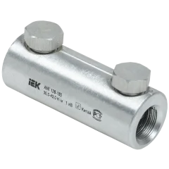 Алюминиевая механическая гильза со срывными болтами АМГ 120-185 до 1 кВ IEK UZA-29-S120-S185-1