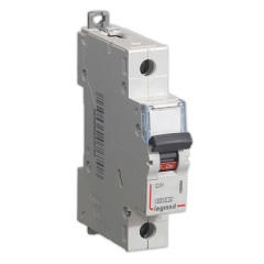 Автоматический выключатель DX³ 6000 - 10 кА - тип характеристики C - 1П - 230/400 В~ - 40 А - 1 моду