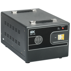 Стабилизатор напр. 1-ф. переносн. 12кВА HUB IEK IVS21-1-012-13