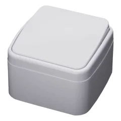 Выключатель одноклавишный, 250В, 10А, серия Basic, PSW10-41-20, белый STEKKER 39031