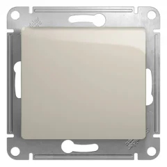 GLOSSA 1-клавишный ВЫКЛЮЧАТЕЛЬ,сх.1,10AX, механизм, МОЛОЧНЫЙ Systeme Electric GSL000911