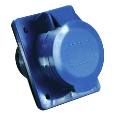 Розетка стационарная внутренняя 413 2Р+РЕ 16А 220В IP44 EKF ps-413-16-220