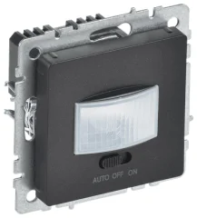 Датчик движения с/у черный механизм ДС10-1-БрЧ BRITE (8/80) IEK BR-MS10-N-150-05-K02