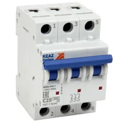 OptiDin BM63-3C16-УХЛ3 (6кА) КЭАЗ 260791