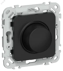 FLITE Светорегулятор проходной LED 250Вт СС16-5-1-ФлЧ черный IEK FI-D22-0250-P-K02