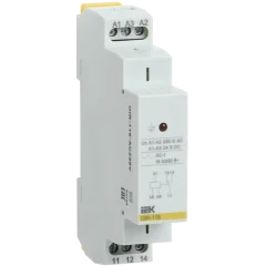 Реле промежут. OIR 1 конт. 16А 230В AC IEK OIR-116-AC230V