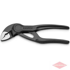 COBRA XS Клещи переставные, зев 28 мм, длина 100 мм, фосфатированные KNIPEX KN-8700100