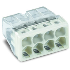 Клеммник 8 (одножильных) х 0,5-2,5 мм 24A Cu [уп. 50шт] WAGO 2273-208