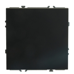 Переключатель СП 1-м механизм (черный уголь) soft touch Эмили RSW10-5105-05 STEKKER 49841