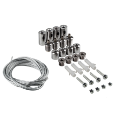 Подвес (соединитель для AL2113), длина 100см, серебро, LD510 Feron 21661