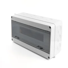 Бокс настенный 18 модулей, пластик, IP65, EBX50-1/18-65 STEKKER 39193