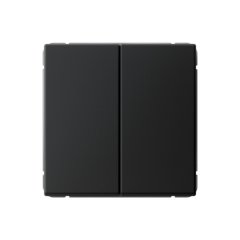ARTGALLERY 2-клавишный ПЕРЕКЛЮЧАТЕЛЬ, сх.6/2, 10АХ, механизм, КАРБОН Systeme Electric GAL001065