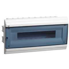 PRIME Корпус пластиковый ЩРВ-П-18 белый IP41 IEK MKP82-V-18-41-10