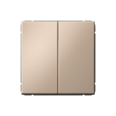 ARTGALLERY 2-клавишный ПЕРЕКЛЮЧАТЕЛЬ, сх.6/2, 10АХ, механизм, ПЕСОЧНЫЙ Systeme Electric GAL001265